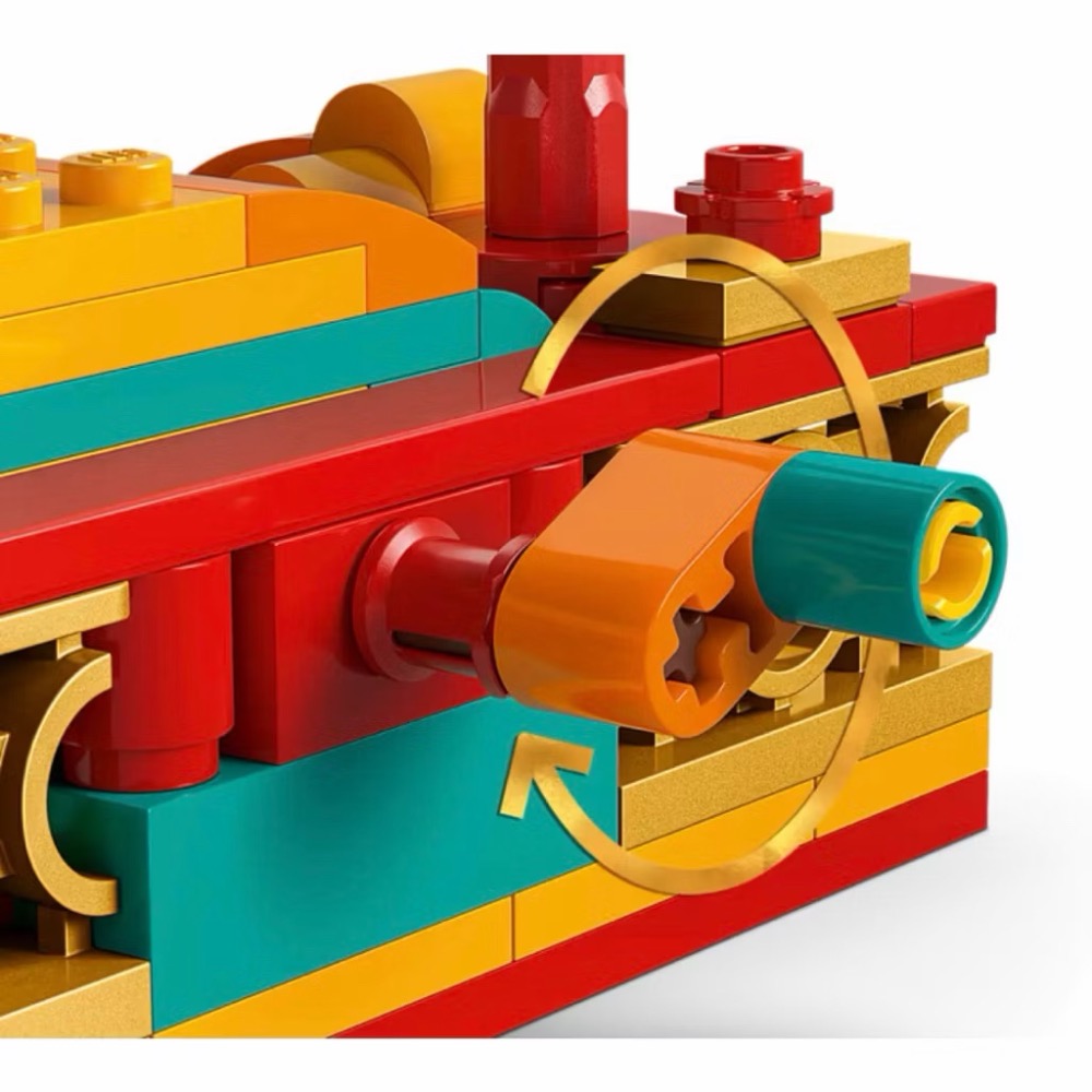 【高雄∣阿育樂高】LEGO 80119 駿馬奔騰圖 馬到成功 馬年 新年 春節-細節圖6