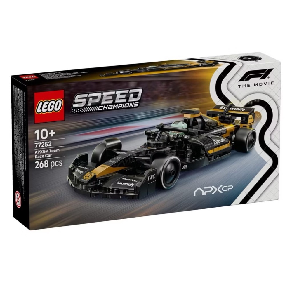 【高雄∣阿育樂高】LEGO 77252  F1 電影 APXGP 車隊賽車 布萊德彼特 極速賽車系列-細節圖2