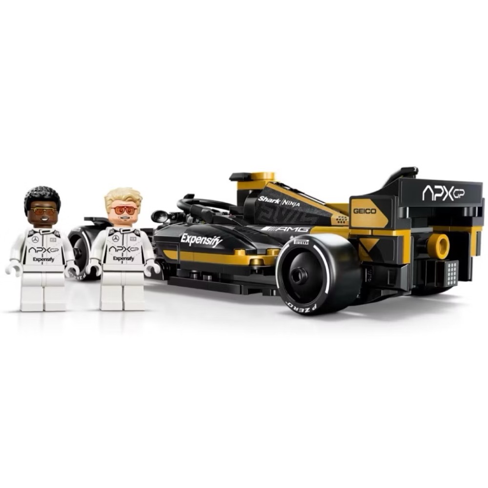 【高雄∣阿育樂高】LEGO 77252  F1 電影 APXGP 車隊賽車 布萊德彼特 極速賽車系列-細節圖5