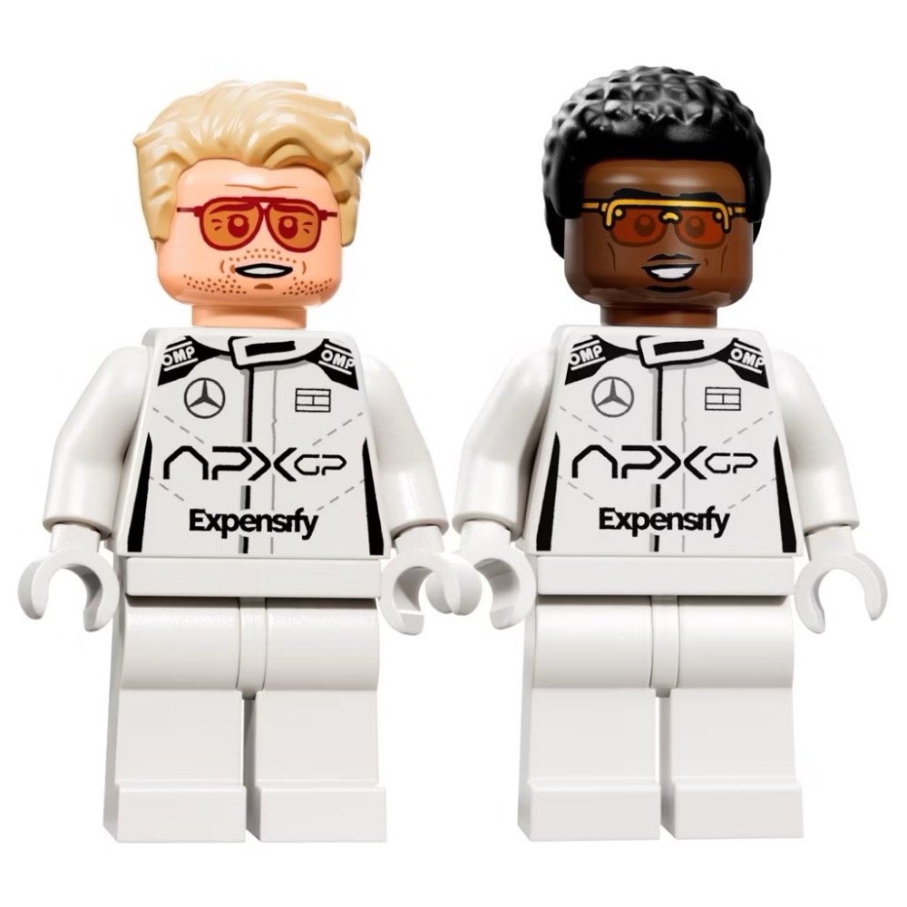 【高雄∣阿育樂高】LEGO 77252  F1 電影 APXGP 車隊賽車 布萊德彼特 極速賽車系列-細節圖6