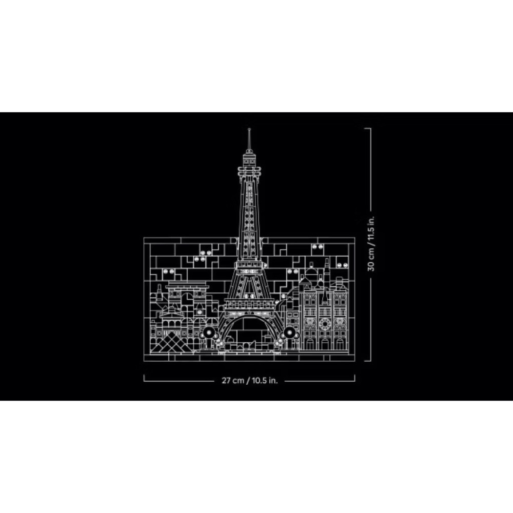 【高雄∣阿育樂高】LEGO 21064 巴黎 – 浪漫之都 建築系列-細節圖5