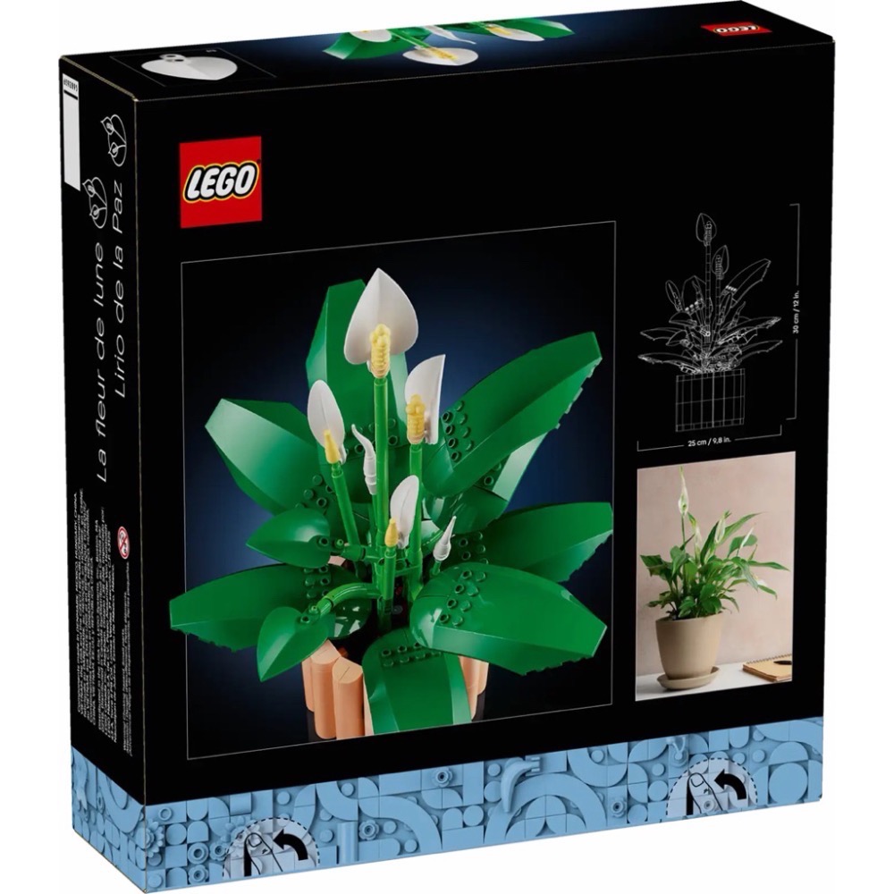 【高雄∣阿育樂高】LEGO 11504 白鶴芋 花藝系列-細節圖3