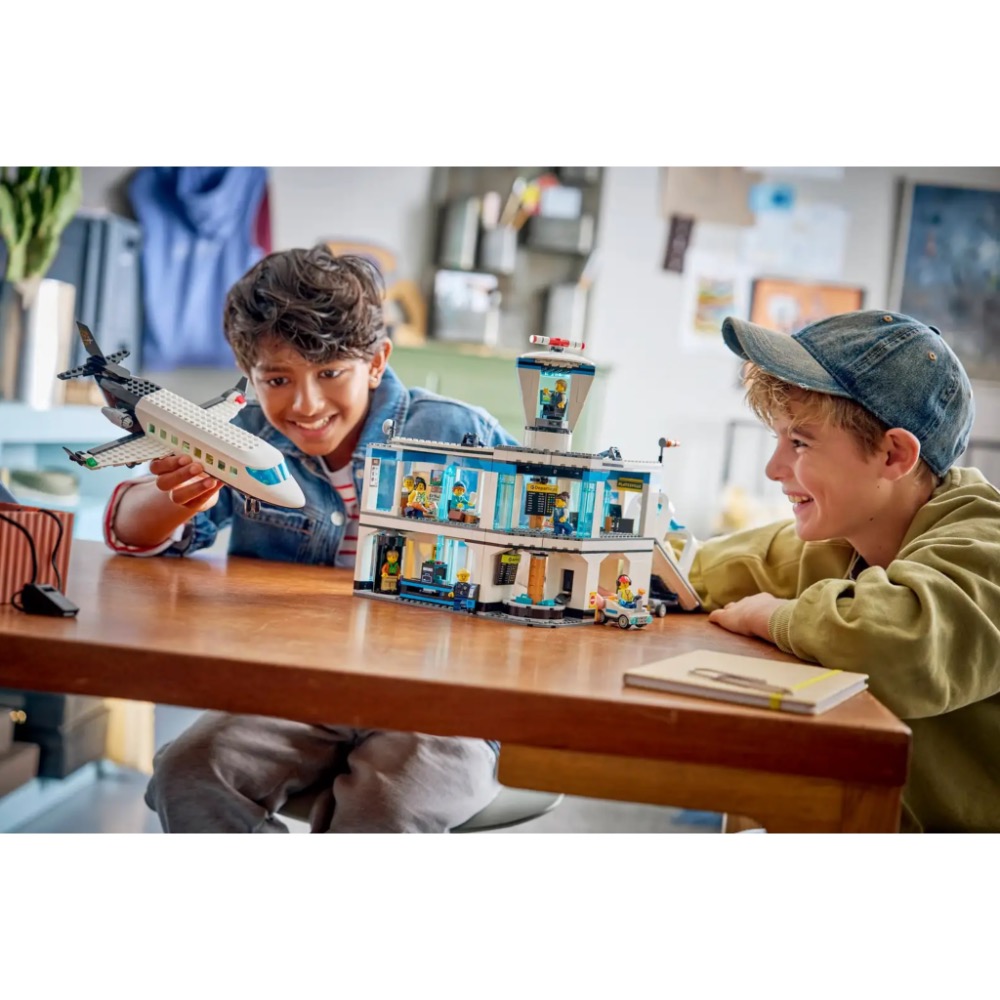 【高雄∣阿育樂高】LEGO 60502 機場與飛機 飛機 機場 城市系列-細節圖4