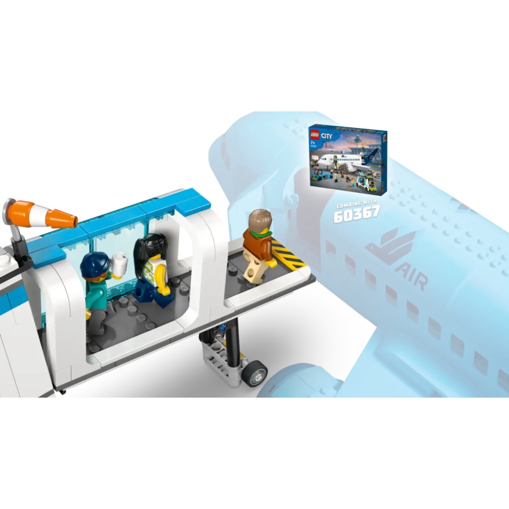 【高雄∣阿育樂高】LEGO 60502 機場與飛機 飛機 機場 城市系列-細節圖5