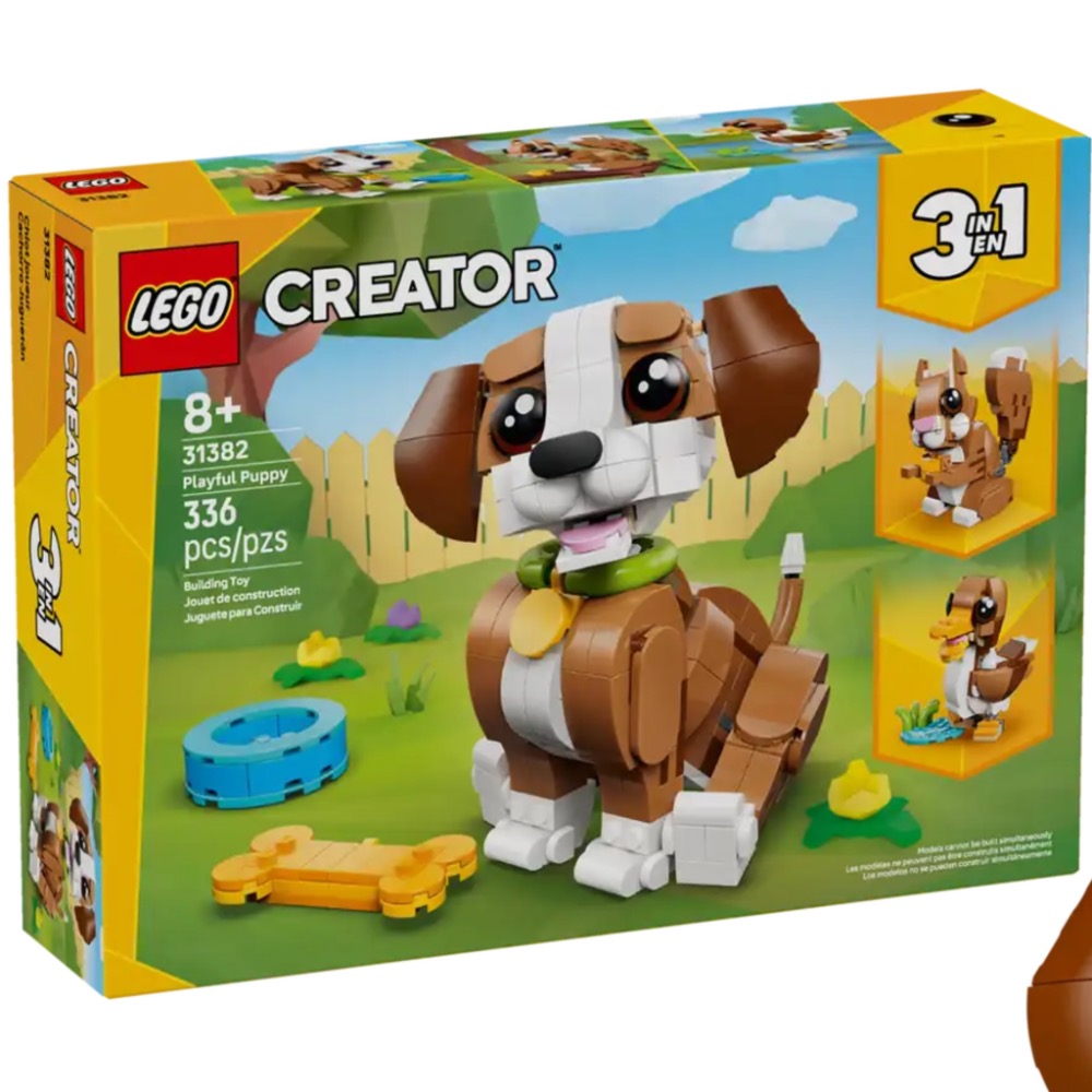【高雄∣阿育樂高】LEGO 31382 頑皮小狗 松鼠 三合一系列-細節圖2