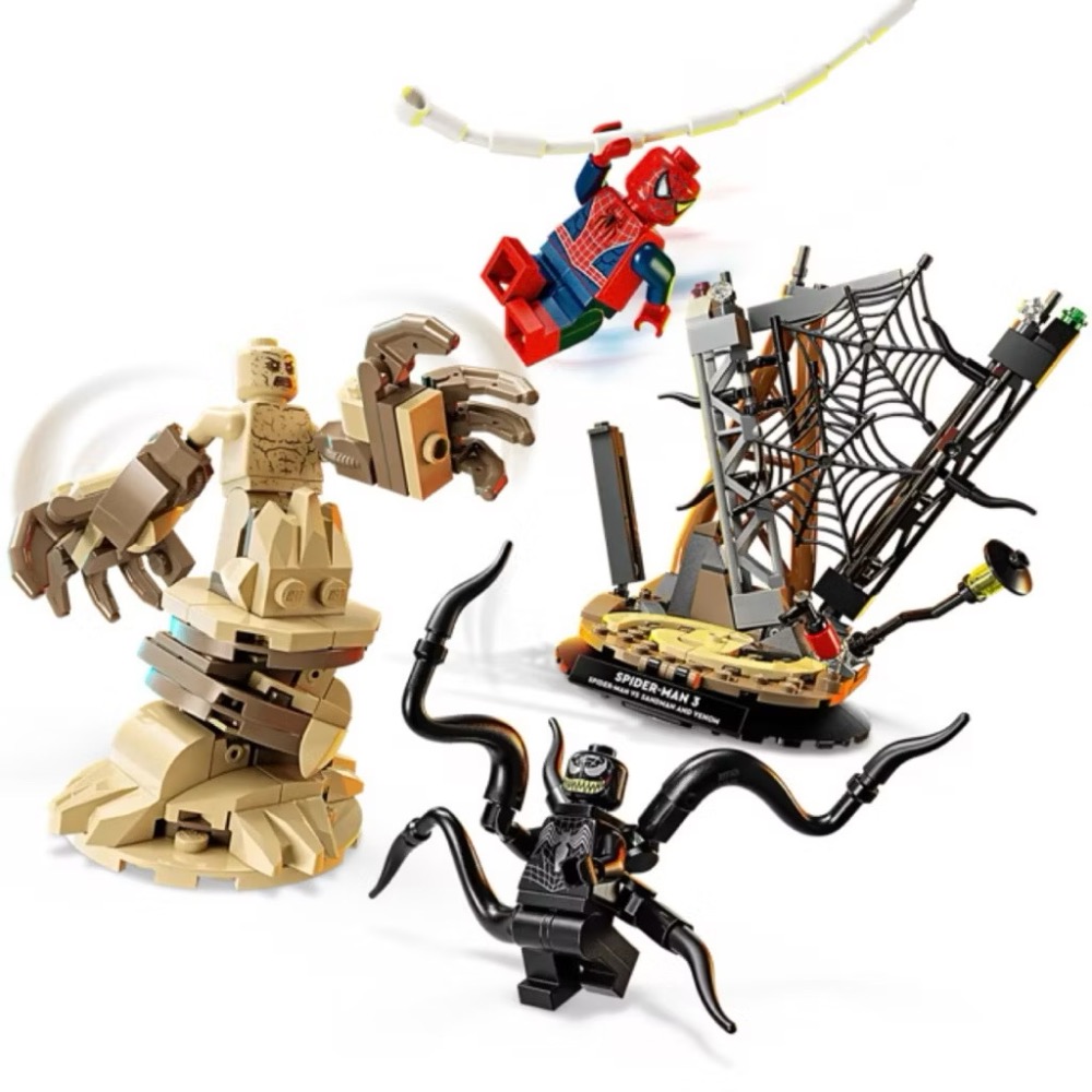 【高雄∣阿育樂高】LEGO 76334 史詩級對決：蜘蛛人 vs. 沙人 漫威-細節圖5