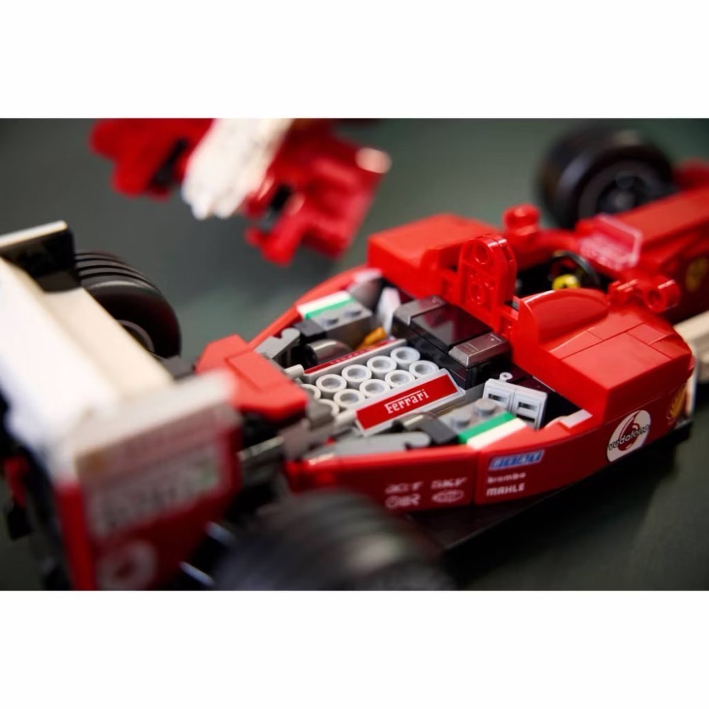 【高雄∣阿育樂高】LEGO 11375 法拉利 F2004 ＆ 麥可·舒馬克 F1-細節圖5
