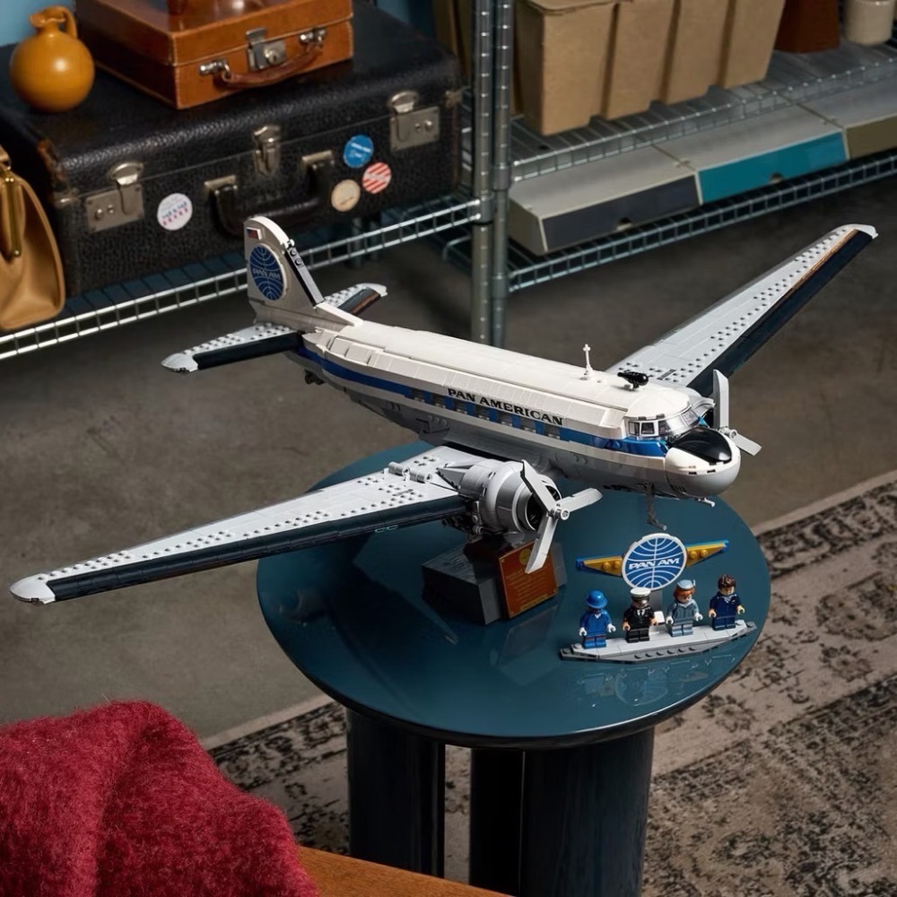 【高雄∣阿育樂高】LEGO 11378 道格拉斯 DC-3 PAN AM 客機 波音 飛機✈️-細節圖5