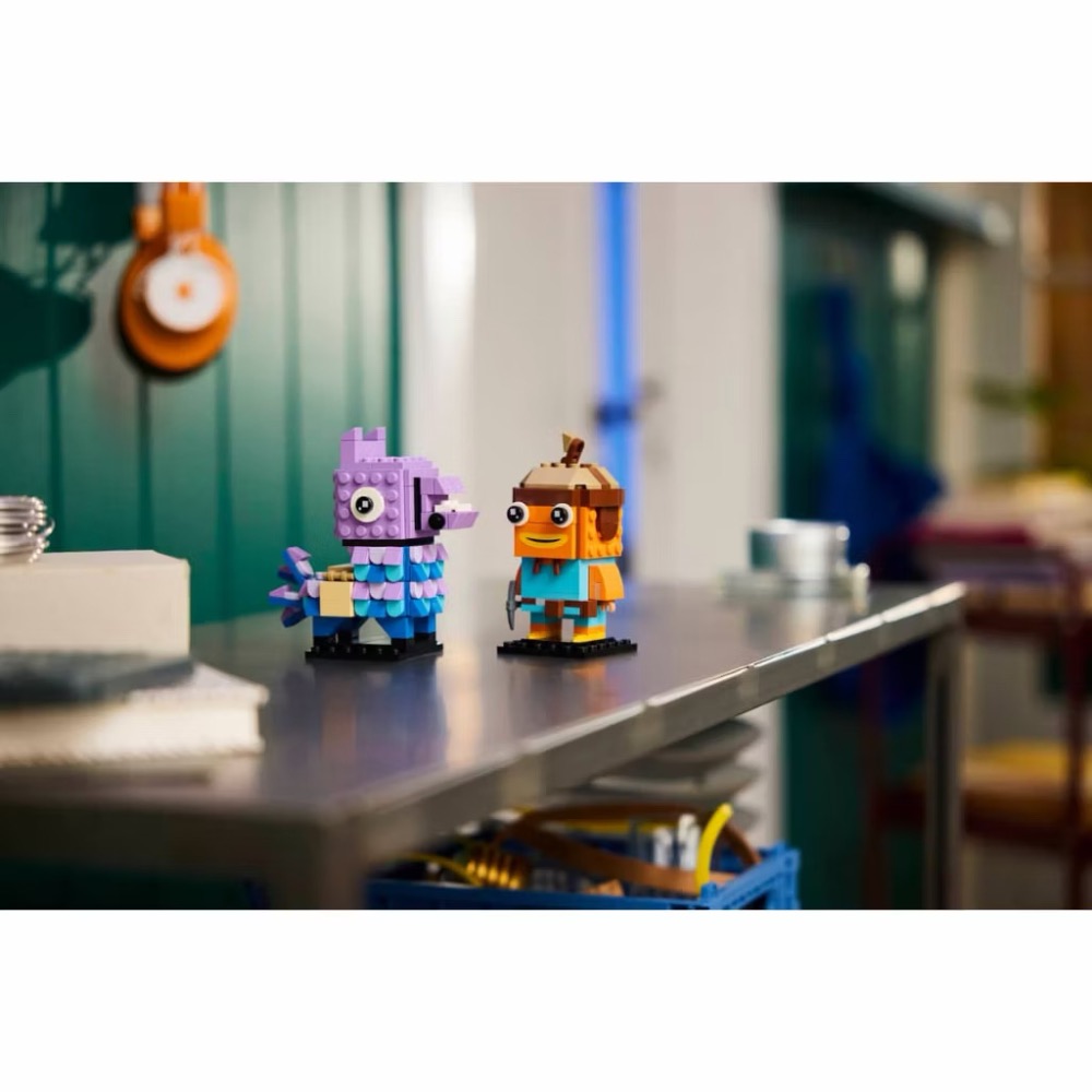 【高雄∣阿育樂高】LEGO 40881 補給 駱馬 和魚柳玩偶 要塞英雄 大頭 系列-細節圖3