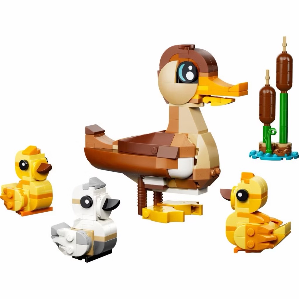 【高雄∣阿育樂高】LEGO 40885 鴨子家族 醜小鴨-細節圖3