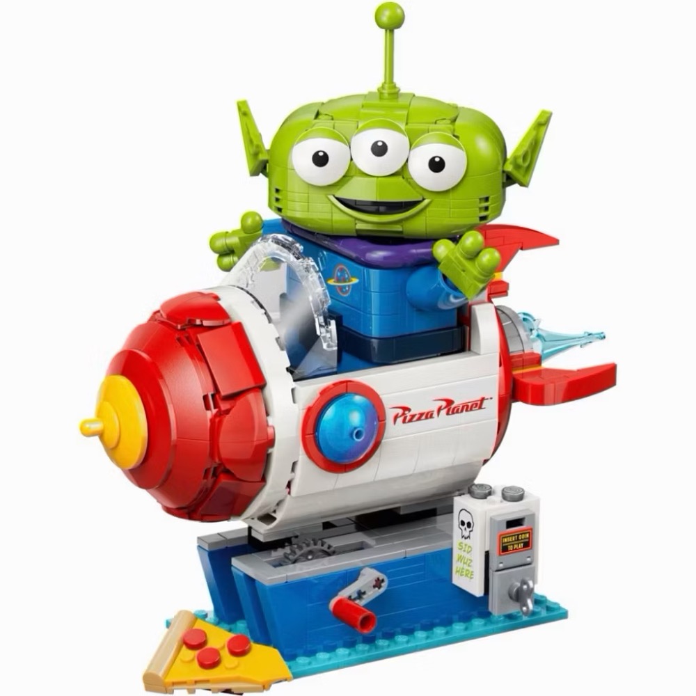 【高雄∣阿育樂高】LEGO 43307 三眼怪 和披薩星球火箭 玩具總動員 迪士尼系列-細節圖5