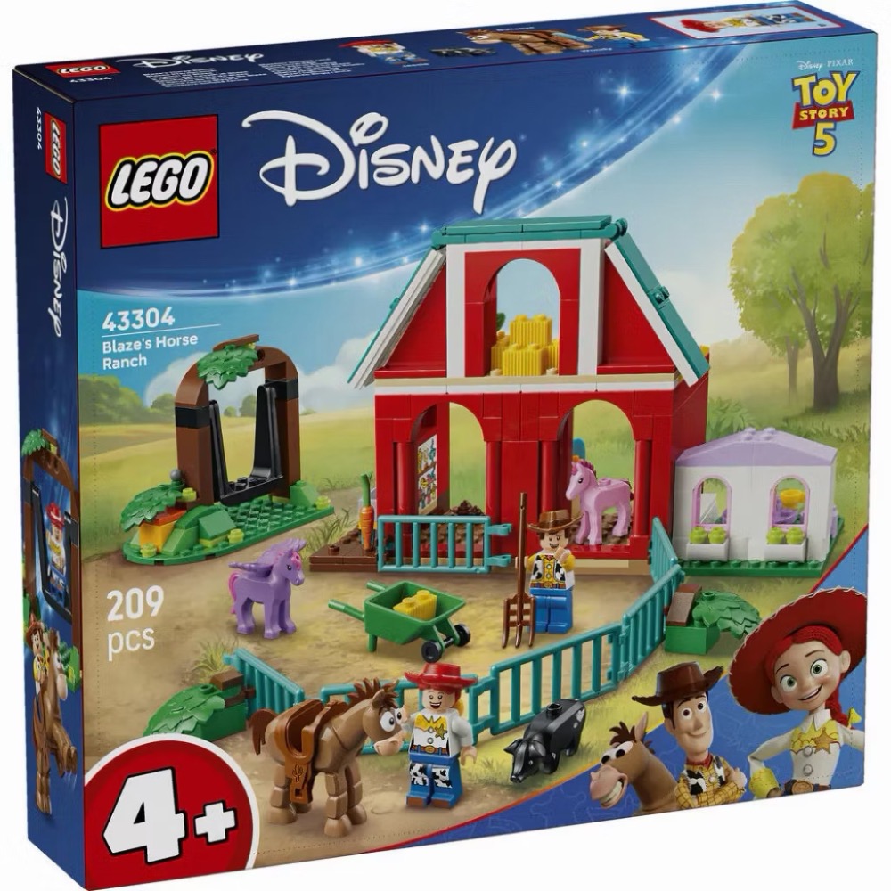 【高雄∣阿育樂高】LEGO 43304 Blaze 的馬牧場 玩具總動員-細節圖2