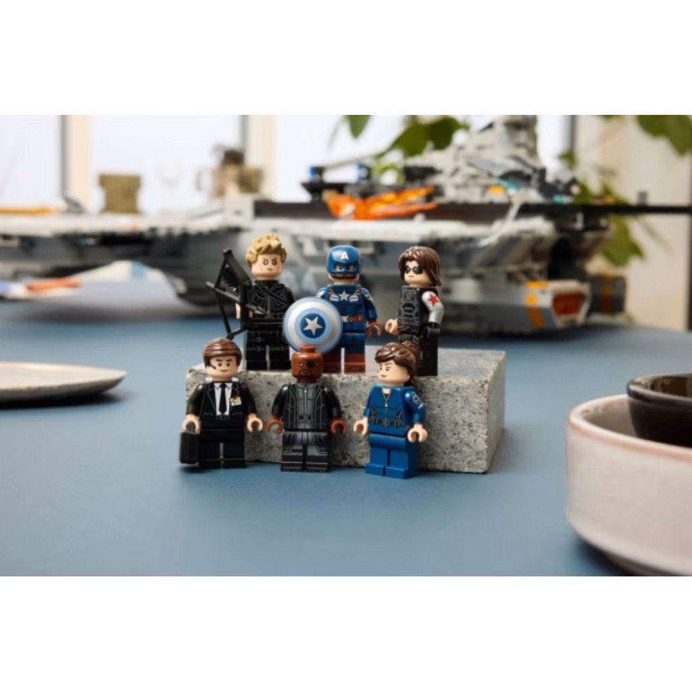 預購6月‼️【高雄∣阿育樂高】LEGO 76354 神盾局飛空母艦 漫威 系列-細節圖3