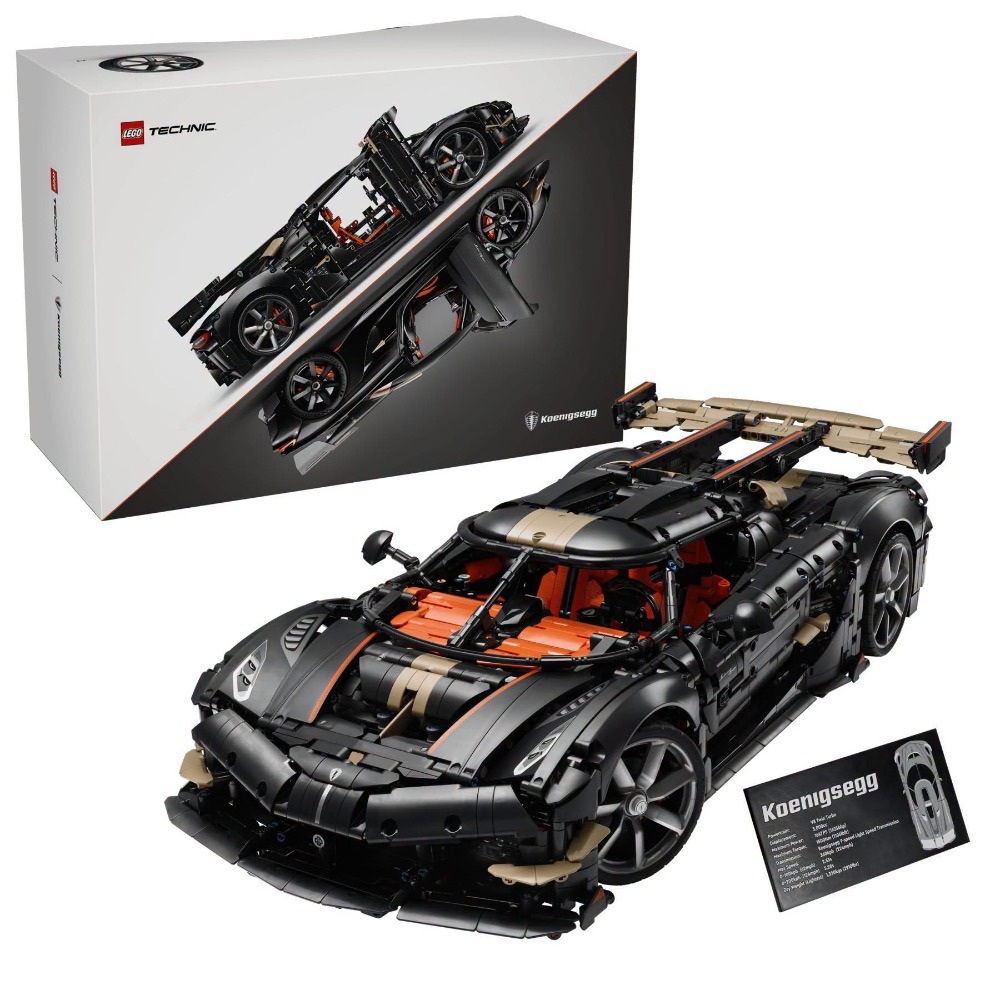 【高雄∣阿育樂高】LEGO 42232 科尼賽克 Sadair＇s Spear 巔峰超跑 跑車-細節圖3