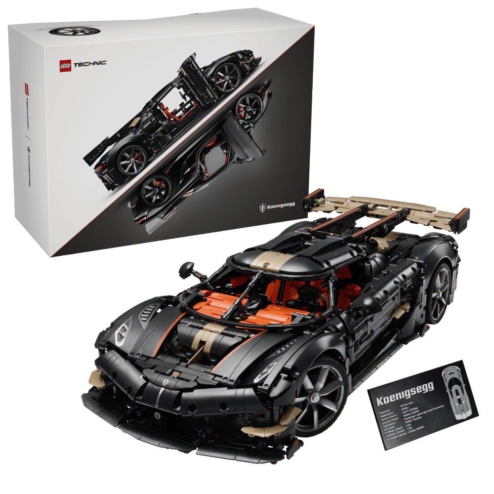 【高雄∣阿育樂高】LEGO 42232 科尼賽克 Sadair＇s Spear 巔峰超跑 跑車-細節圖3