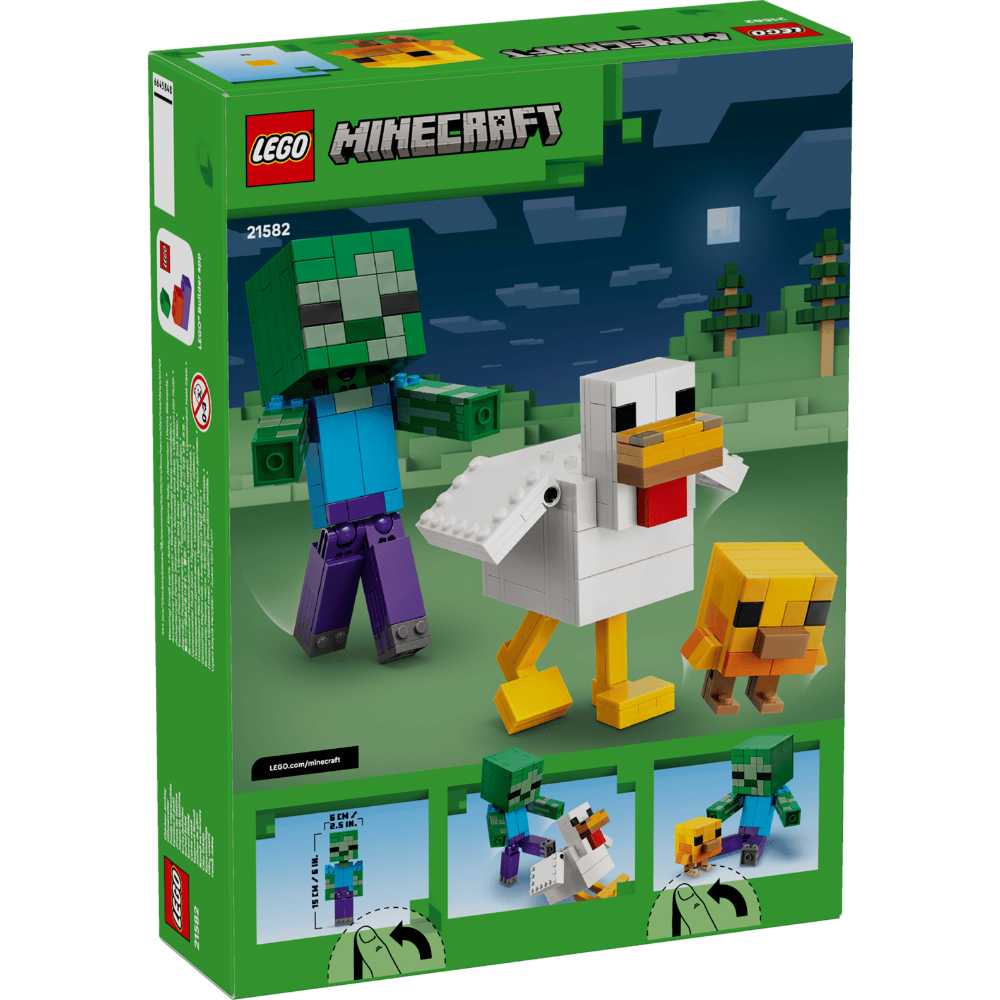 【高雄∣阿育樂高】LEGO 21582 雞騎士 麥塊 系列-細節圖2