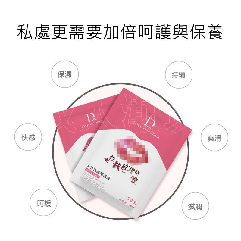 【24H全日出貨】女性快感增強液 敏感提升高潮液 8ml 草本潮吹水G點刺激快感提升激情夜戰神-細節圖5