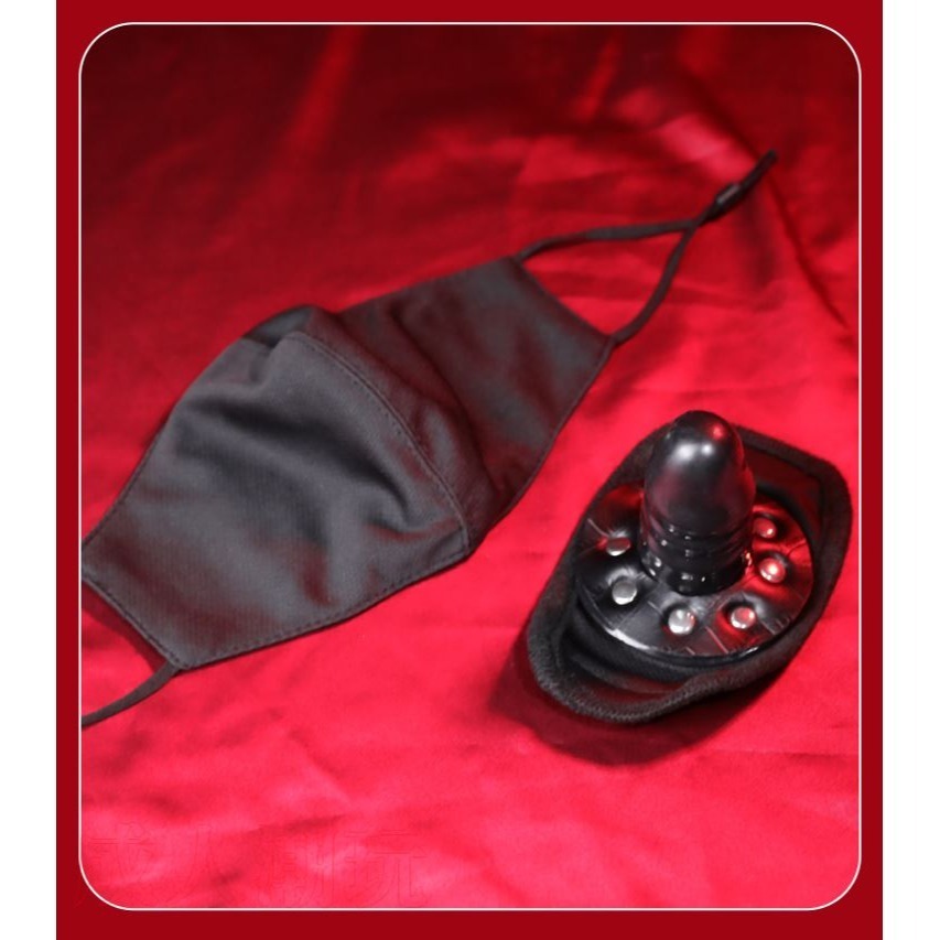 【24H全日出貨】外出配戴 情趣陽具口罩 陽具造型口枷 BDSM 調教-細節圖6