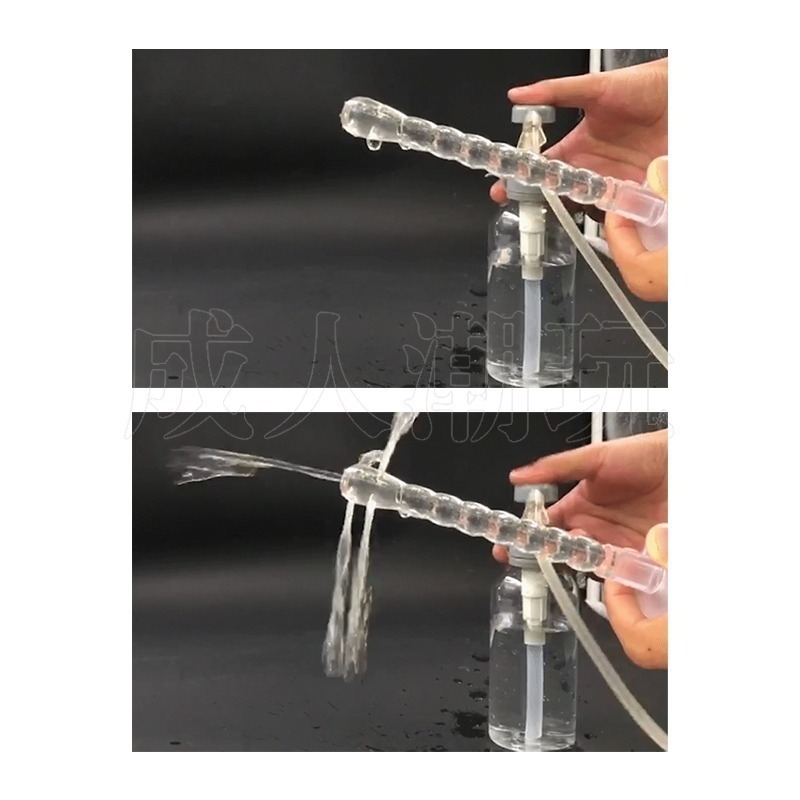 【24H全日出貨】360度噴水 儲水式軟管沖洗器 噴射清洗 飛機杯清洗器 通道沖水 噴水 日本FM-細節圖2