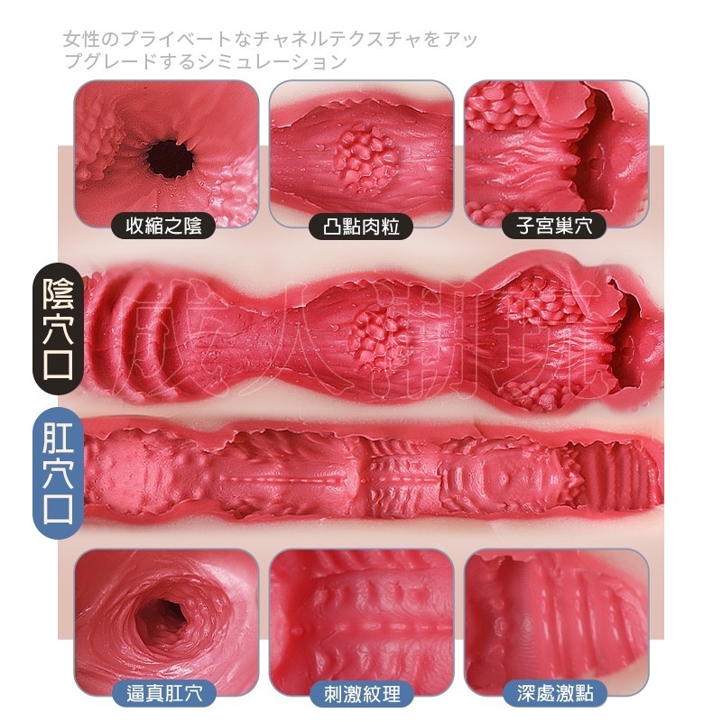 【24H全日出貨】一比一逼真私處 深田詠美印象東京 陰交+肛交雙通道 仿真名器 真實通道 深田由美-細節圖7