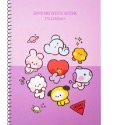 BT21 Minini 空白筆記本-規格圖3