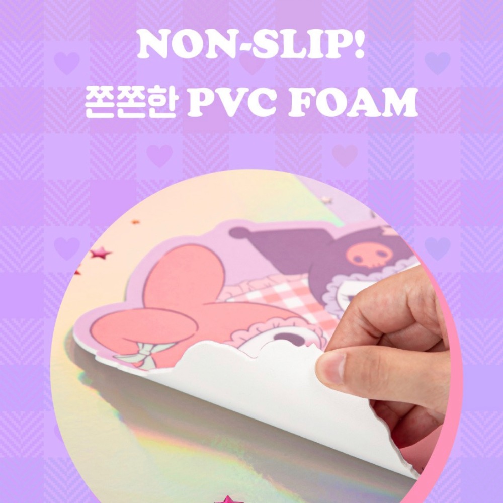 美樂蒂x庫洛米 滑鼠墊-細節圖3