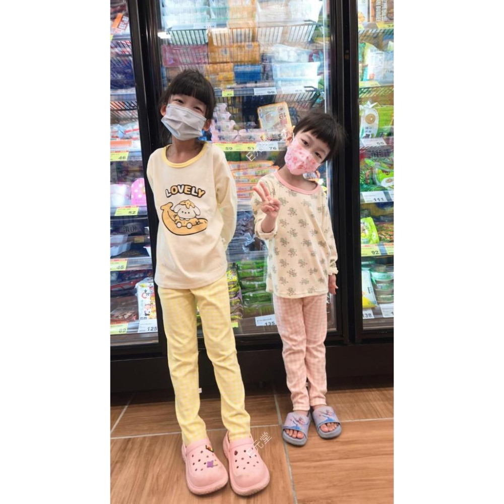 (現貨，附發票)秋冬款~兒童保暖德絨套裝 兒童套裝 兒童保暖套裝 兒童居家服 兒童睡衣 德絨套裝 E元堂-細節圖8