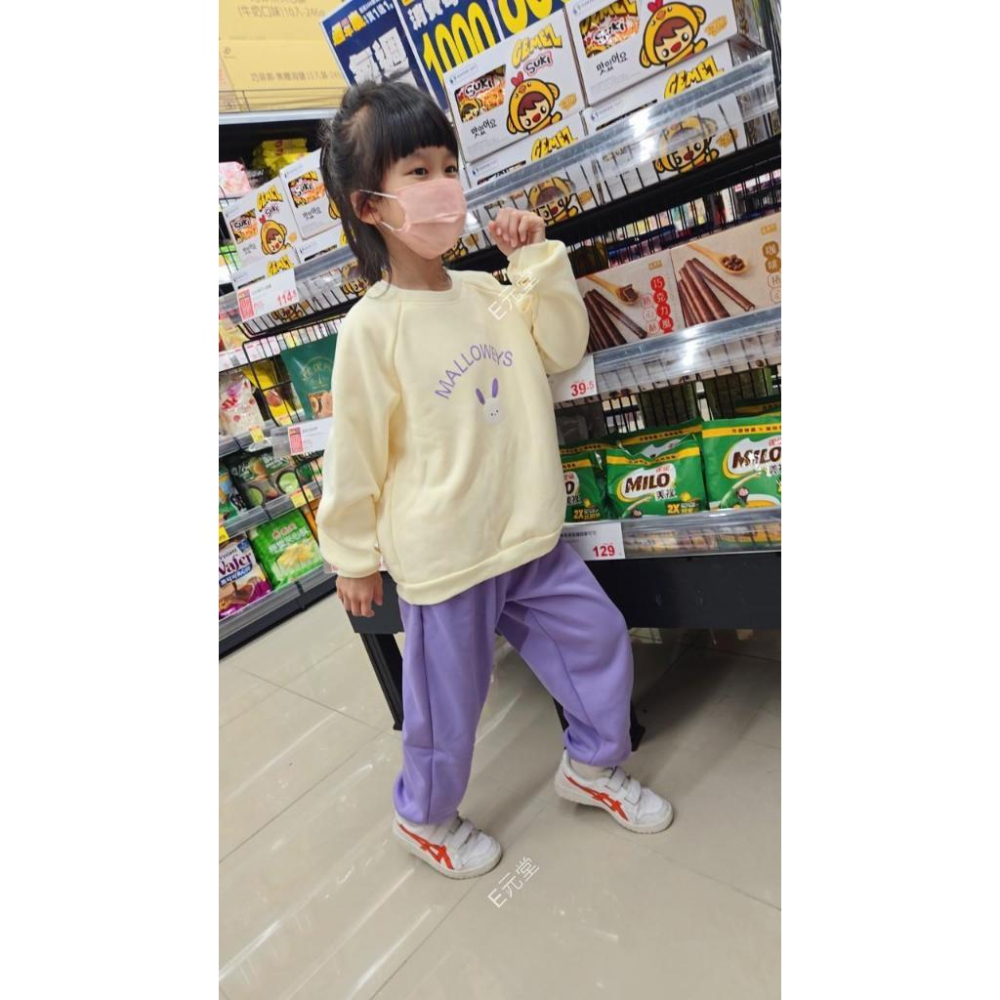 (現貨，附發票)冬季款~大童童裝 兒童保暖加絨套裝 兒童套裝 兒童保暖套裝 兒童休閒套裝 E元堂-細節圖8