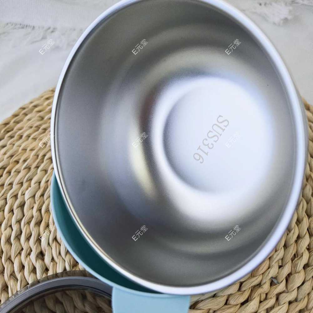 (現貨，附發票)316不鏽鋼碗 幼兒園餐碗 國小餐碗 可烘可洗 密封不漏 E元堂-細節圖3