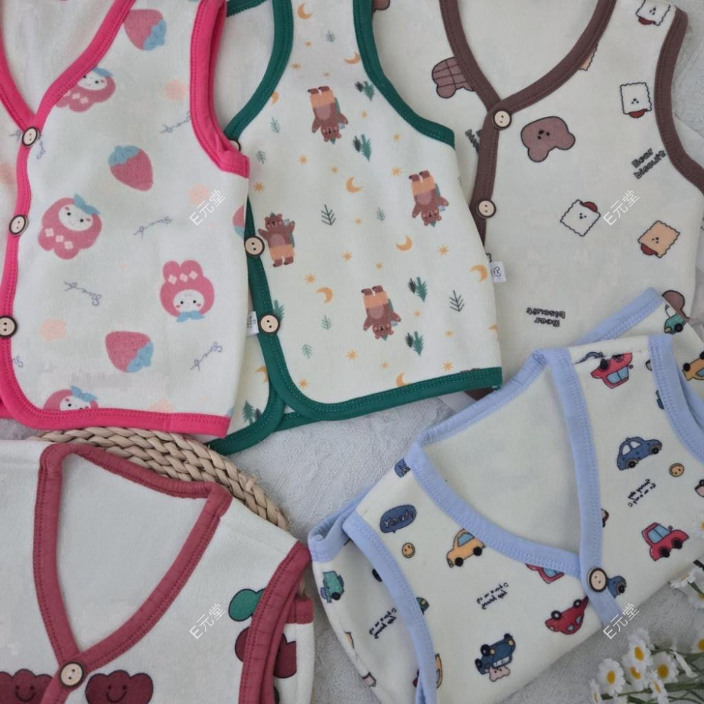 (現貨，附發票)秋冬款~保暖奧利絨背心 兒童背心 兒童加絨背心 女童背心 男童背心 E元堂-細節圖3