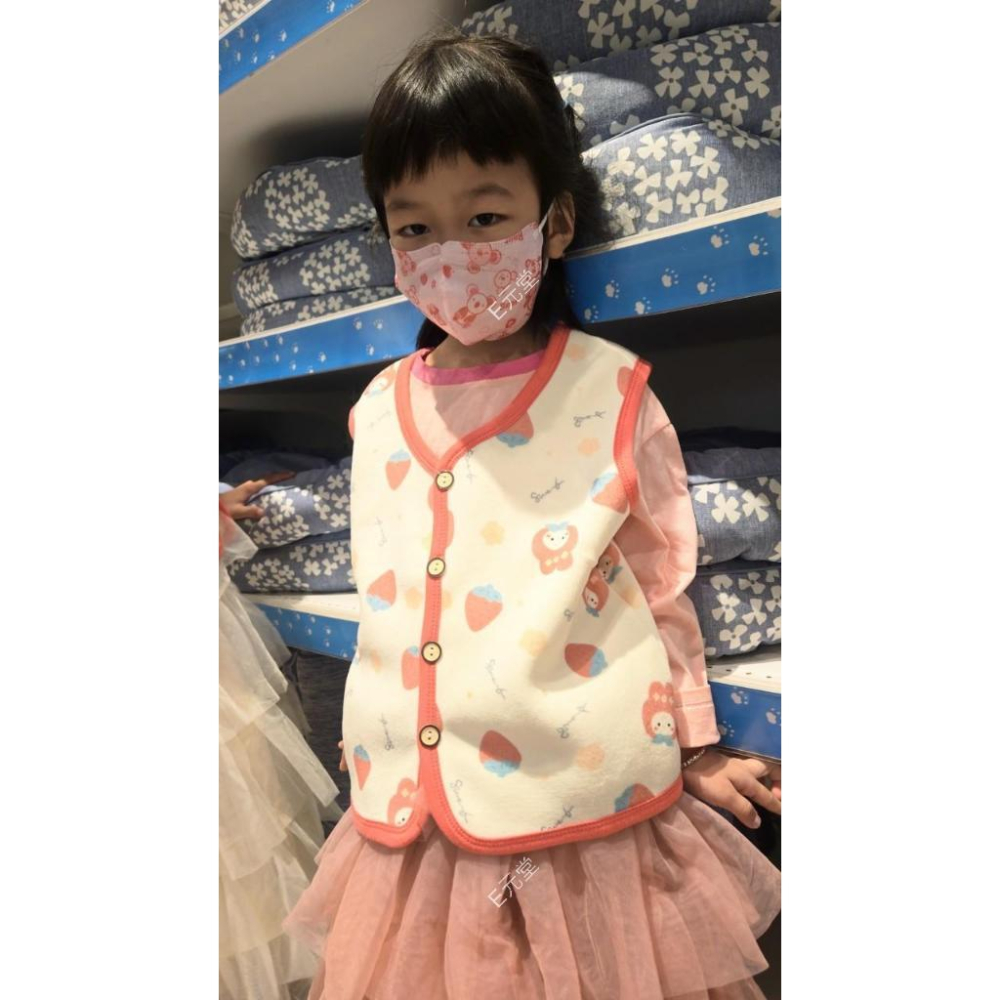(現貨，附發票)秋冬款~保暖奧利絨背心 兒童背心 兒童加絨背心 女童背心 男童背心 E元堂-細節圖6