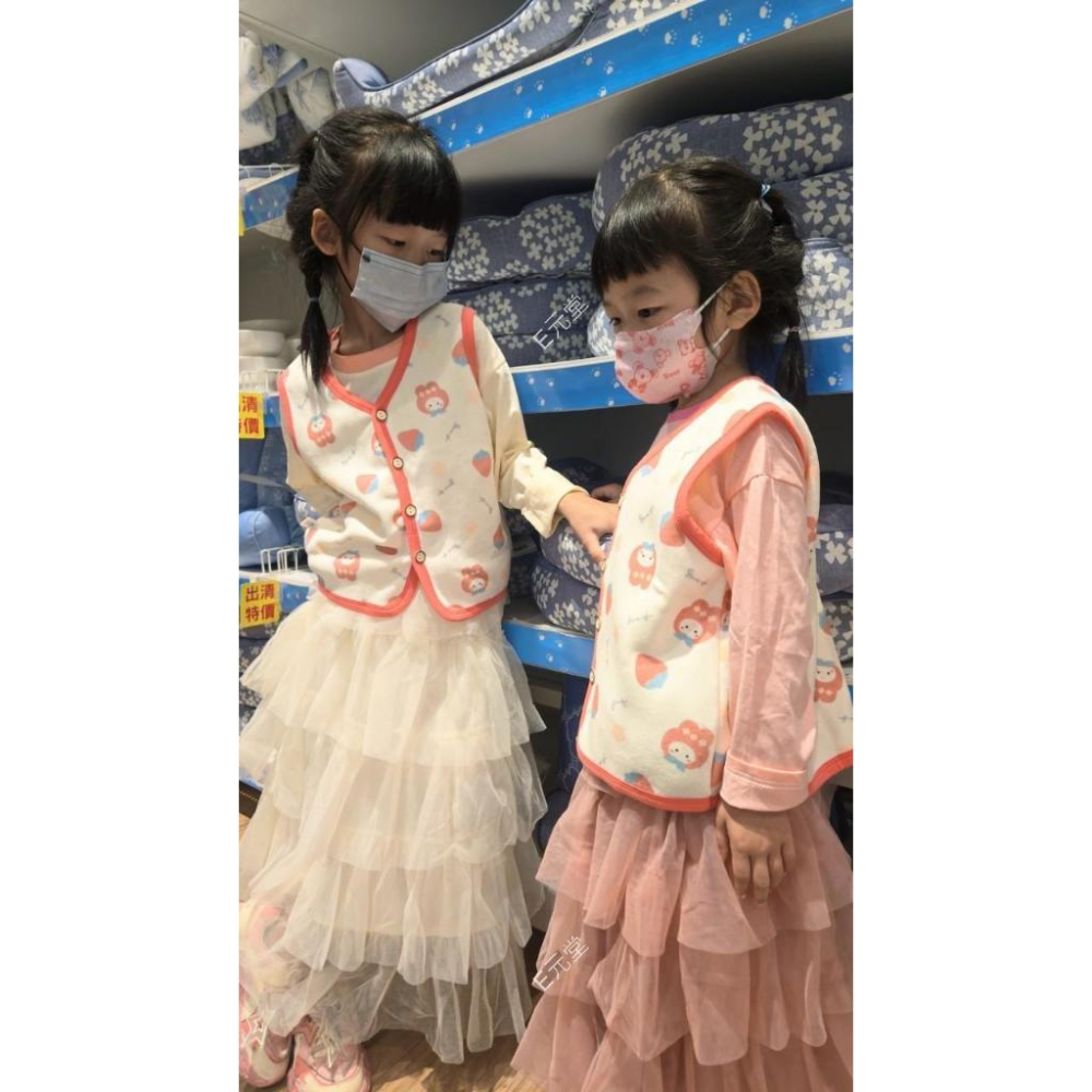 (現貨，附發票)秋冬款~保暖奧利絨背心 兒童背心 兒童加絨背心 女童背心 男童背心 E元堂-細節圖7