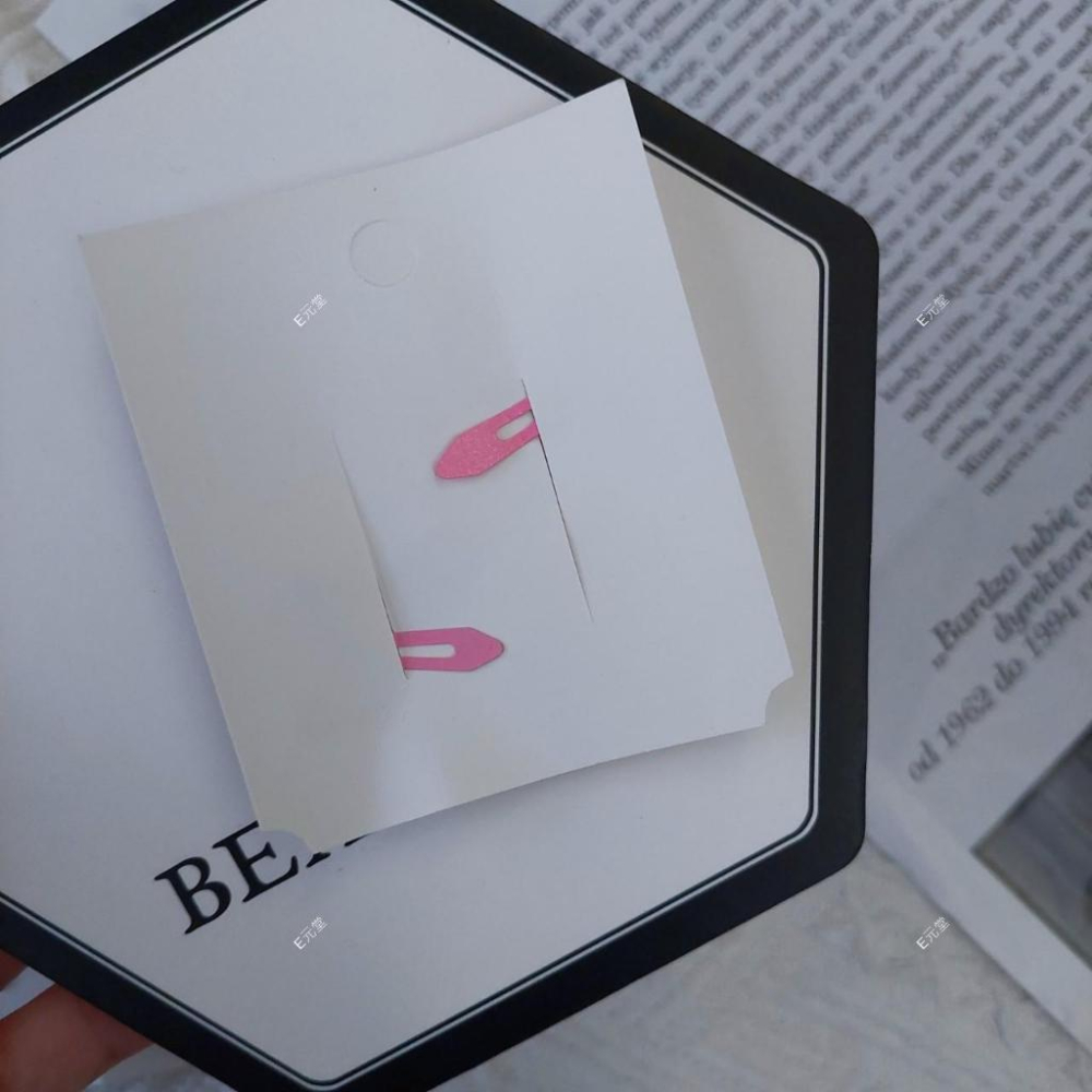 (現貨，附發票)星星髮夾 糖果色星星BB夾 瀏海夾 側邊夾 BB夾 兒童髮飾 兒童髮夾-細節圖3