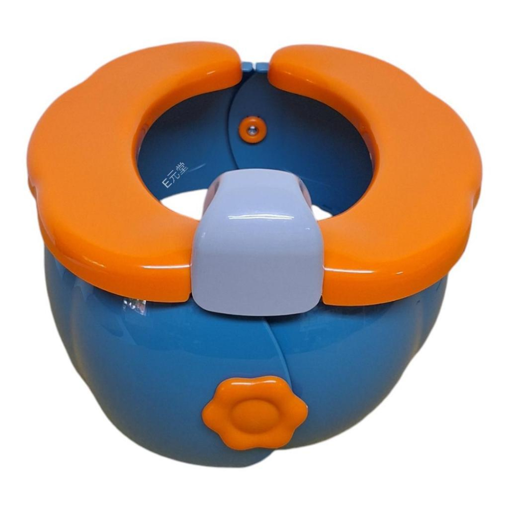 (現貨，附發票) 便攜式兒童行動馬桶 出遊如廁好幫手 可在車內使用 應急的好幫手 E元堂-細節圖5