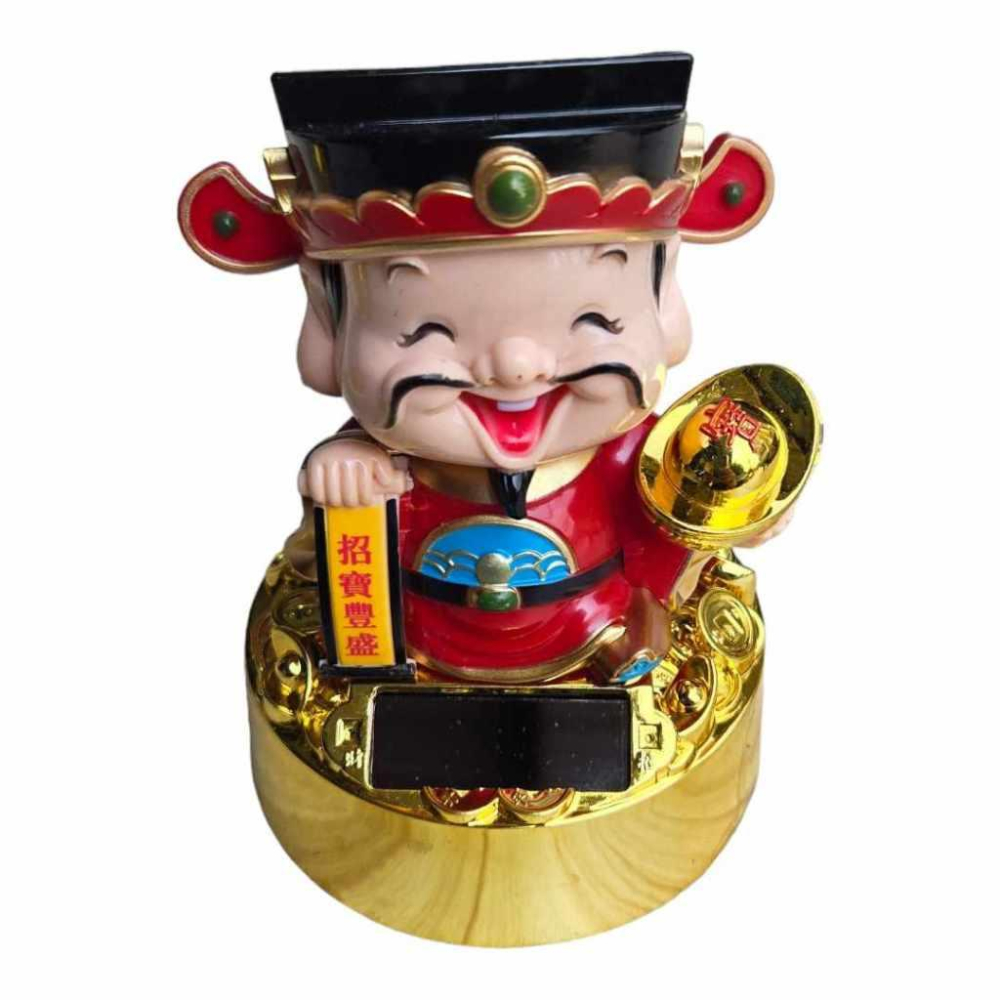 (現貨，附發票)點頭財神爺 開幕賀禮 開店禮物 招財小物 招財小幫手 開幕禮 E元堂-細節圖3