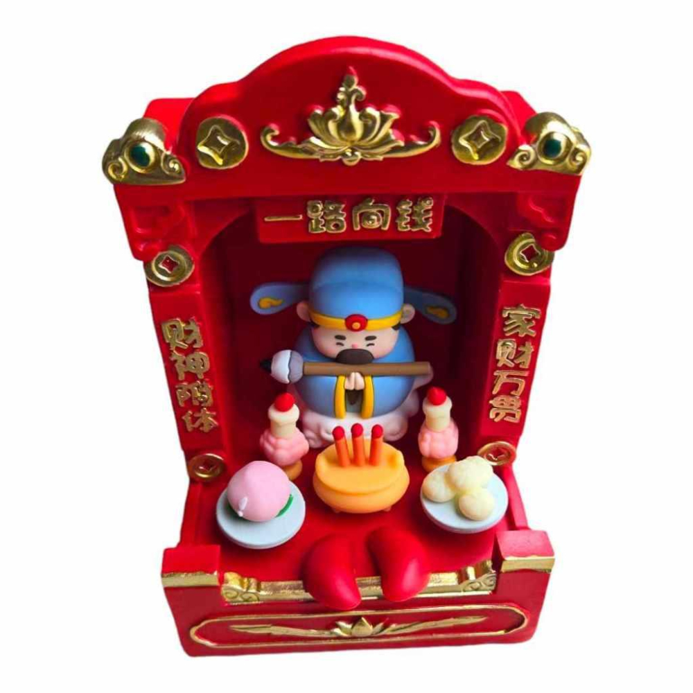 (現貨，當天幫您寄出)財神爺關公 文昌帝君 文曲星 財神 聖杯 博杯 擲筊 招財小物 財神擺件 招財 療癒小物 小廢物-細節圖2