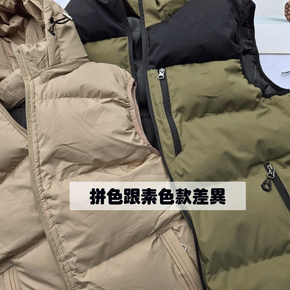 (現貨，附發票)防風 防潑水 夾棉背心 高質量 可拆帽背心 成人背心 保暖背心 E元堂-細節圖5