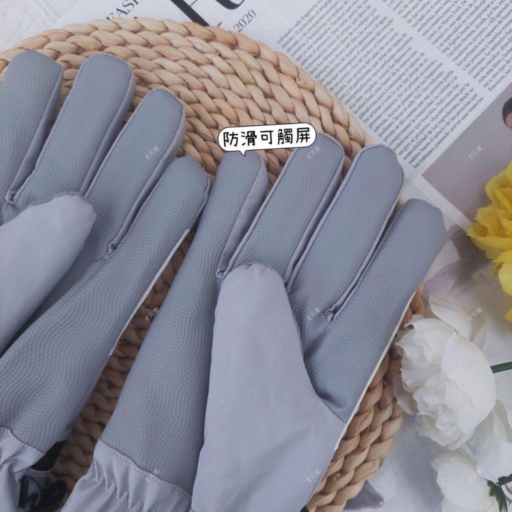 (現貨，附發票)高品質 防寒手套 機車手套 騎車手套 冬天騎車的好夥伴 質感好 非便宜爛貨 E元堂-細節圖2