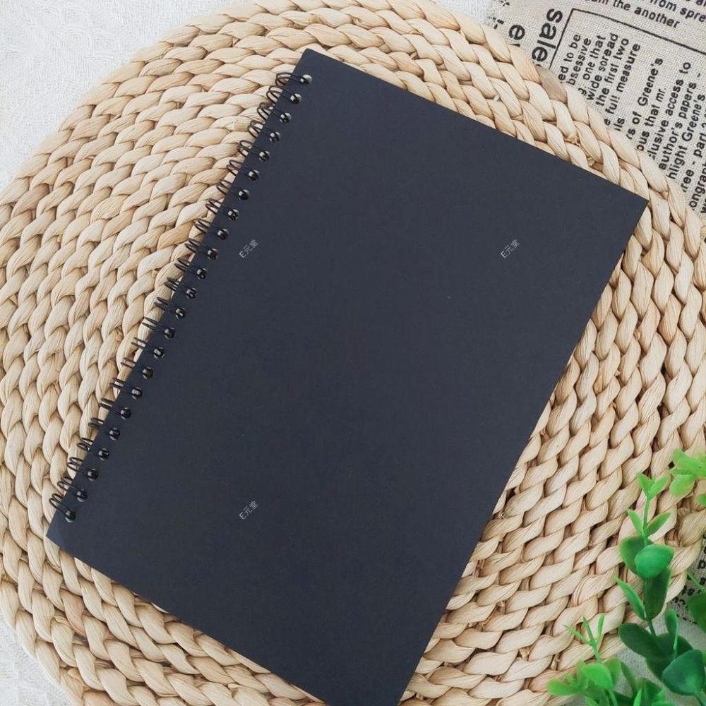 (現貨，附發票)a5筆記本 雙線圈筆記本 橫線頁面 50張 紙張滑順 E元堂-細節圖8