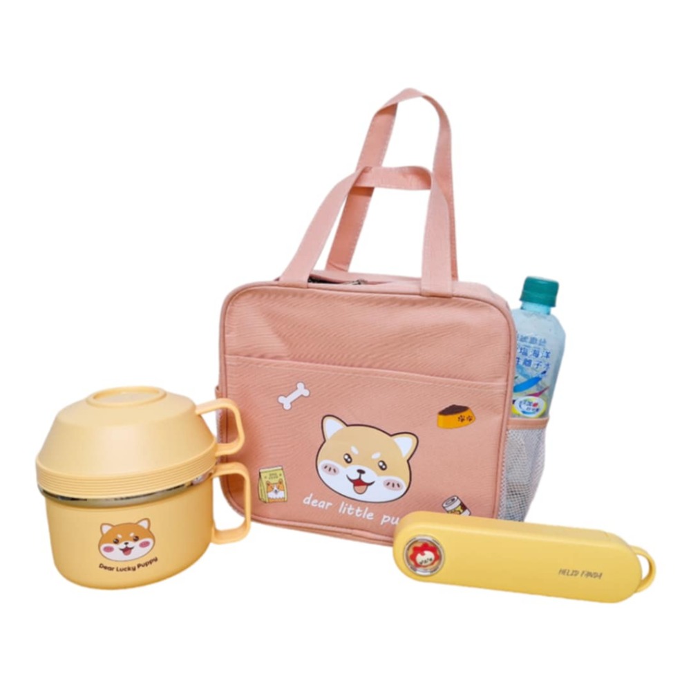 新款柴犬+大容量餐袋+316餐具