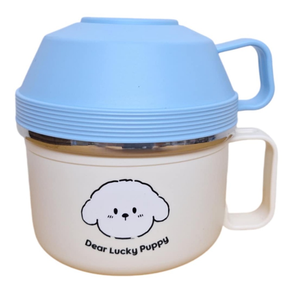 新款撞色藍色小狗狗