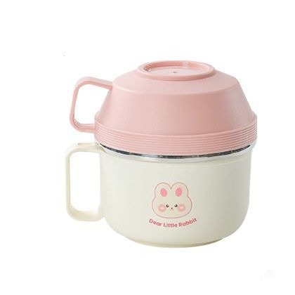 (現貨，附發票) 台灣SGS檢驗304 泡麵碗 不鏽鋼泡麵碗 營養午餐 防燙泡麵碗 便當盒 餐具-規格圖6