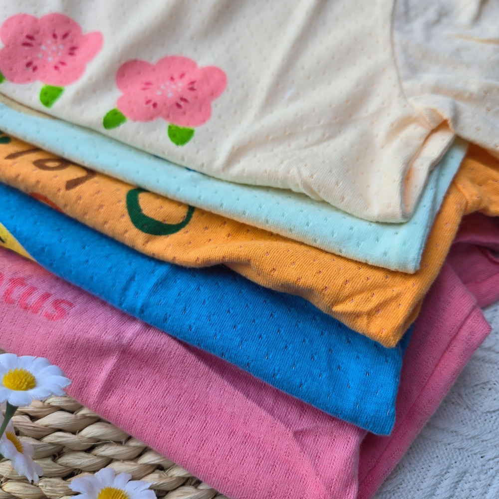 夏季涼感~中大童童裝 兒童透氣網眼上衣 兒童上衣 女童上衣 網眼上衣 兒童T恤-細節圖3