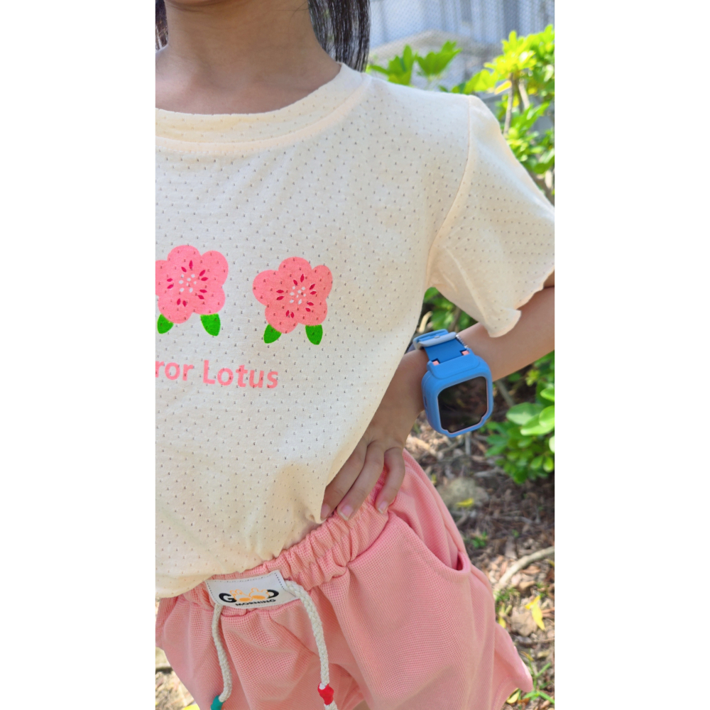 夏季涼感~中大童童裝 兒童透氣網眼上衣 兒童上衣 女童上衣 網眼上衣 兒童T恤-細節圖6