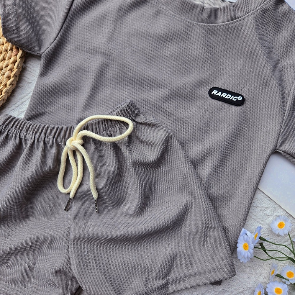 (現貨)華夫格休閒套裝 兒童套裝 男童套裝 女童套裝-規格圖8