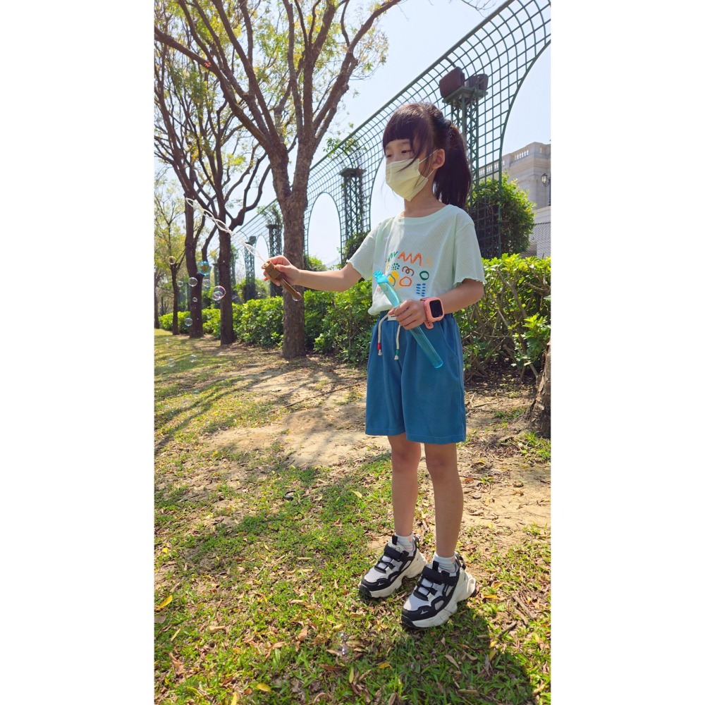 真口袋～華夫格兒童休閒短褲 兒童短褲 兒童休閒褲 H331-細節圖9