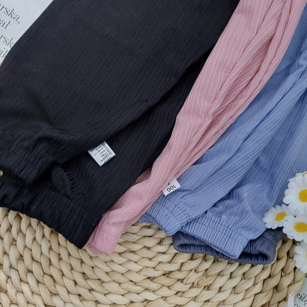 (現貨)夏季涼感~兒童冰絲抖抖9分褲 兒童防蚊褲 兒童長褲 兒童抖抖褲 H285-細節圖4