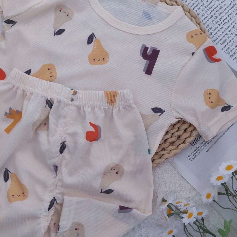 (現貨)夏季涼感~兒童冰絲印花套裝 兒童冰絲套裝 兒童套裝 兒童短袖套裝 H271-規格圖11