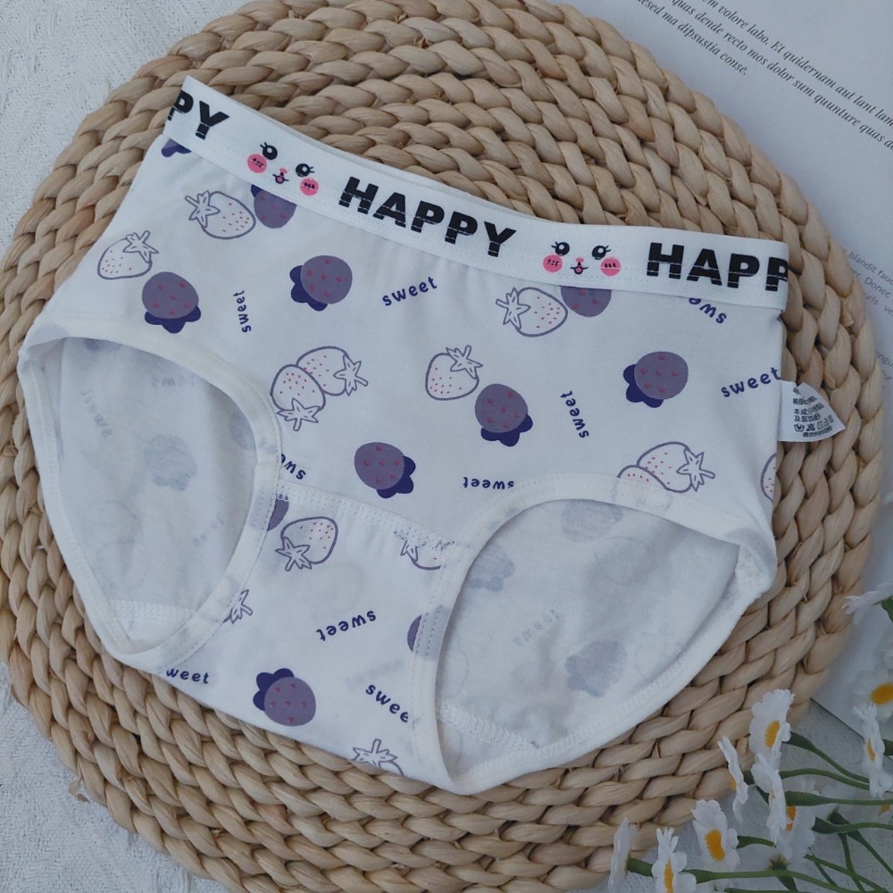 (現貨)<可挑款>全棉女童小熊印花內褲 兒童內褲 女童內褲 H332-規格圖3