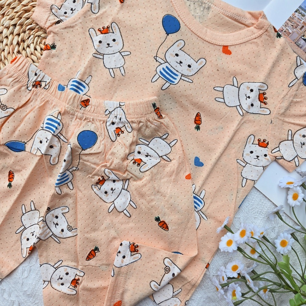 (現貨)兒童居家服 兒童套裝 男童套裝 女童套裝 網眼套裝 兒童睡衣 B102-規格圖4